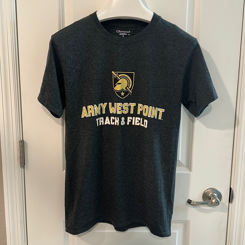 Army West Point Track & Field Short Sleeve Tee Size Small